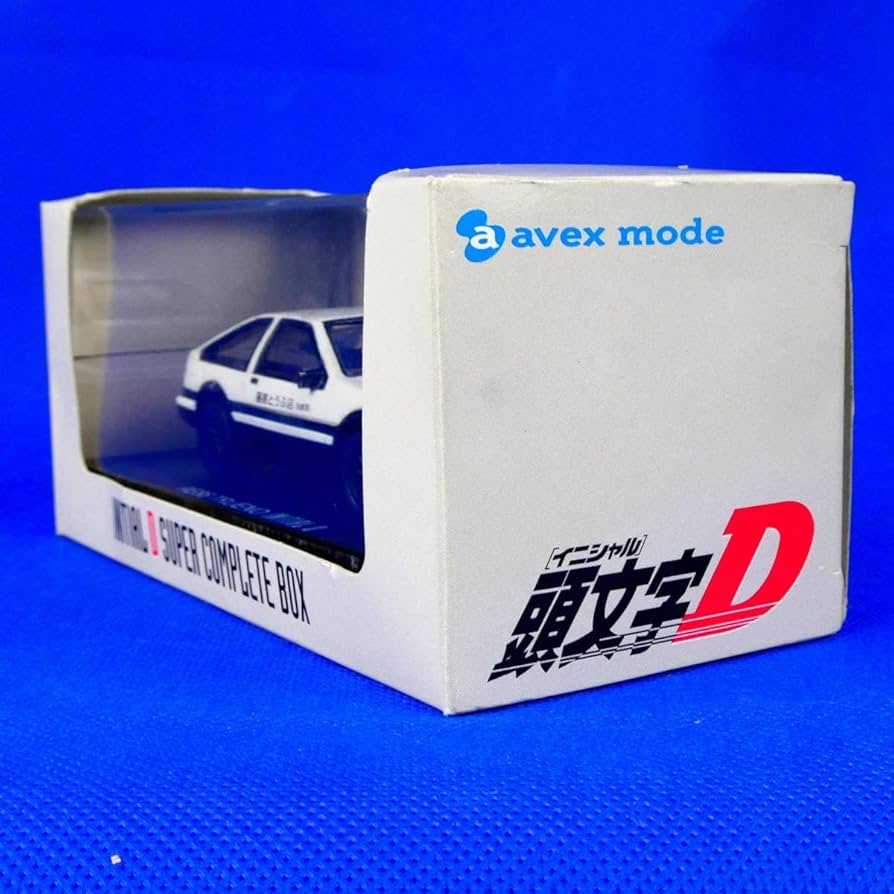 頭文字D★AE８６★藤原とうふ店★エイベックス特典★トレノ★ミニカー★１/４３ Amazon.co.jp: トヨタトレノAE86藤原とうふ店頭文字D SUPER